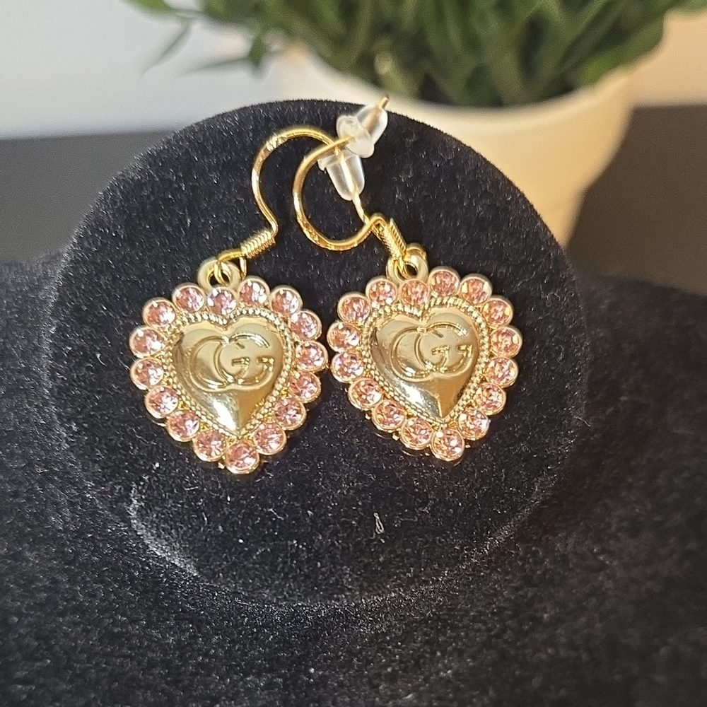 UPCYCLED GUCCI CHARM EARRINGS